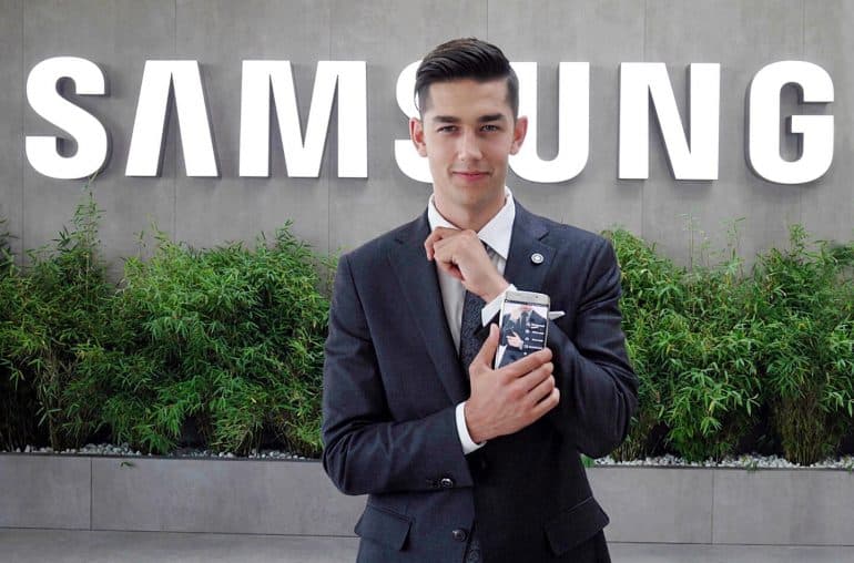 Samsung смартфонларни зарядловчи "ақлли" кийимни ихтиро қилди
