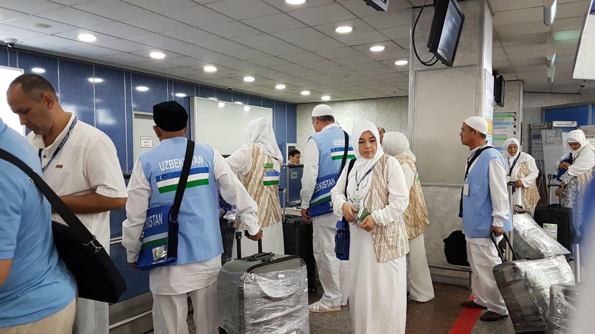 O‘zbekistonliklarning birinchi guruhi Haj ziyoratini ado etish uchun Saudiya Arabistoniga jo‘nab ketdi
