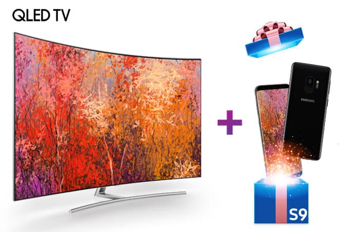 Samsung televizorini xarid qiling va sovg‘aga Galaxy S9 smartfonini qo‘lga kiriting!