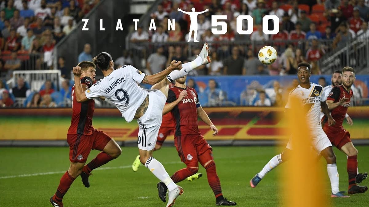 Video: Ibrahimovich faoliyatidagi yubiley golni ham akrobatik uslubda urdi