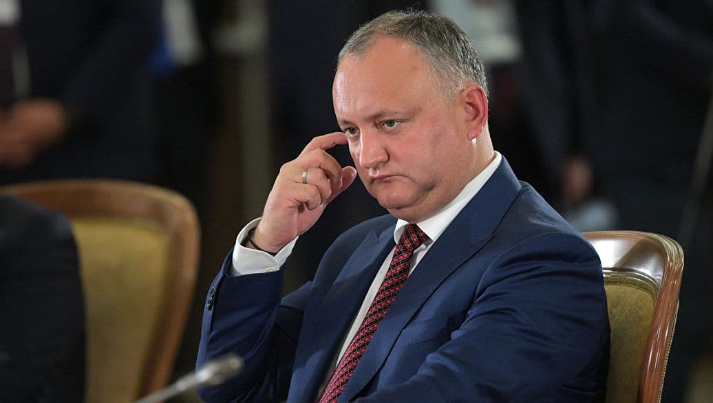 Moldova prezidenti yana o‘z lavozimidan chetlatildi