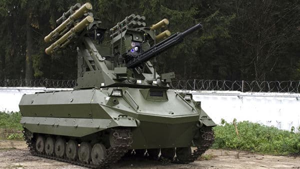 Rossiya armiyasi jangovar robotlarni qabul qilib oldi