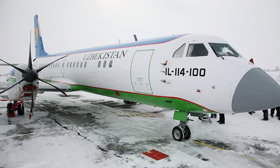 «O‘zbekiston havo yo‘llari» Il-114−100 samolyotlaridan voz kechishni rejalashtirmoqda