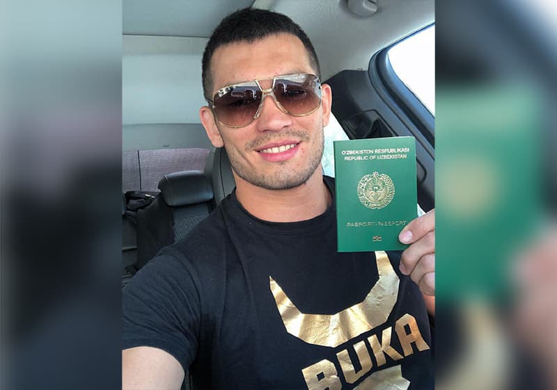 MMA jangchisi Mahmud Murodov O‘zbekiston fuqaroligiga ega bo‘ldi