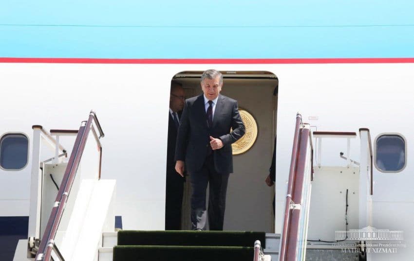 Shavkat Mirziyoyev Toshkentga qaytdi