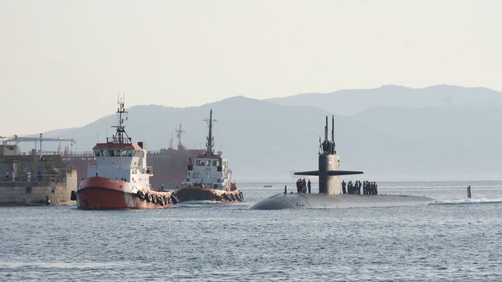 AQShning atom suv osti kemasi Gibraltar portiga kirdi