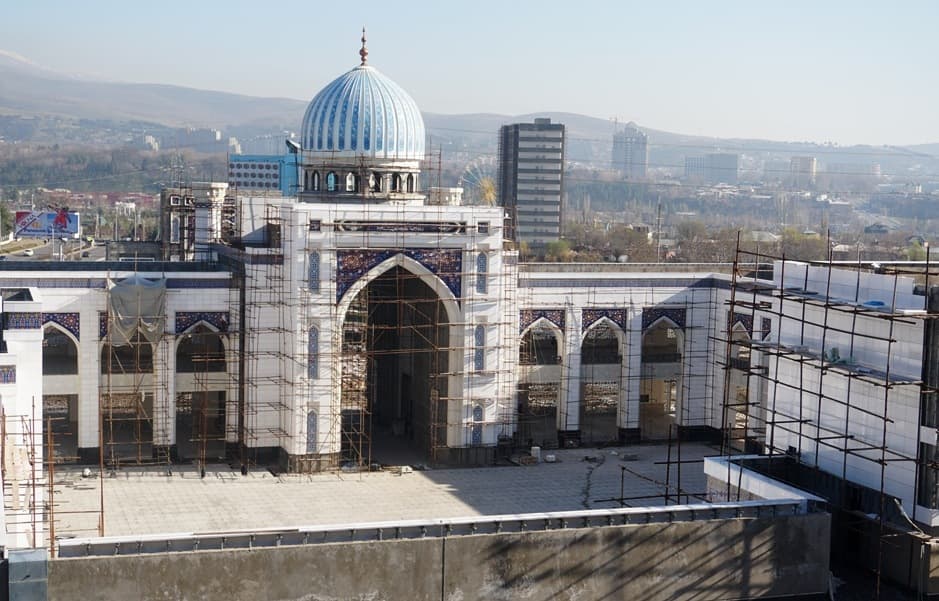 Markaziy Osiyodagi eng katta masjid 2019 yil avgustda Tojikistonda ochiladi