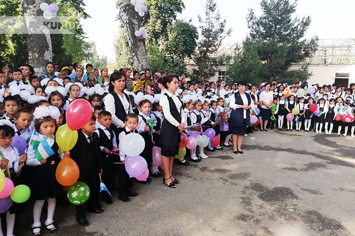 Andijon maktablarida “Birinchi qo‘ng‘iroq” tadbirlari bo‘lib o‘tdi