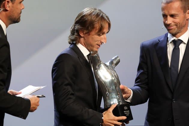 Modrich juda katta farq bilan Ronaldu va Messini ortda qoldirdi