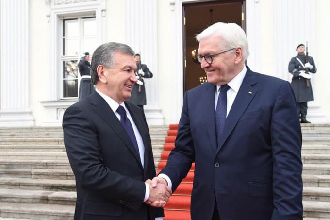 Президент Германии посетит Узбекистан в мае