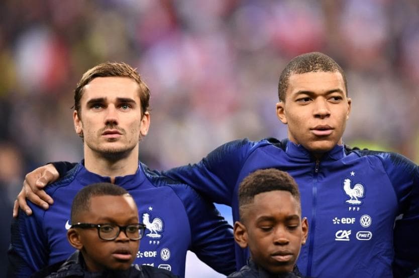 Desham Grizmann va Mbappe o‘rtasidagi raqobat haqida gapirdi