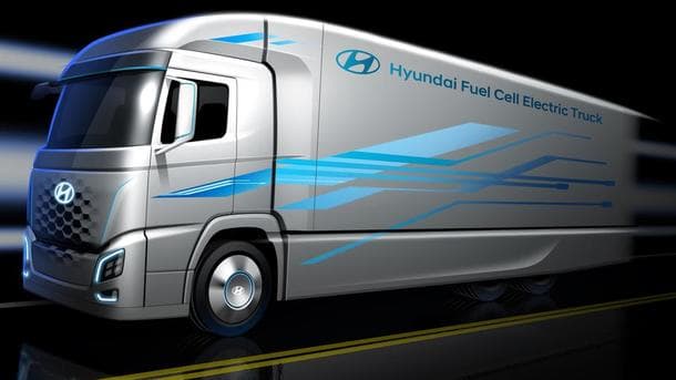 Hyundai vodorodda yuruvchi yuk mashinasining ilk suratini namoyish qildi