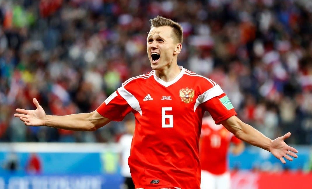 Rossiya – Misr: Cherishev qatorasiga ikkinchi uchrashuvda eng yaxshi o‘yinchi deb topildi