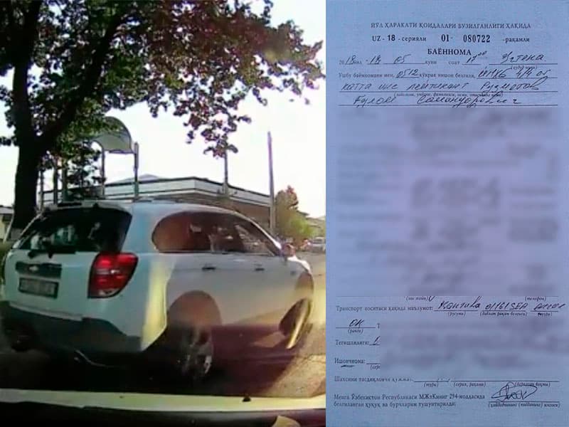 Piyodani o‘tkazib yubormagan haydovchilarga chora ko‘rildi – IIBB