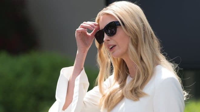 Ivanka Tramp «Xitoy maqoli» tufayli kulgiga qoldi