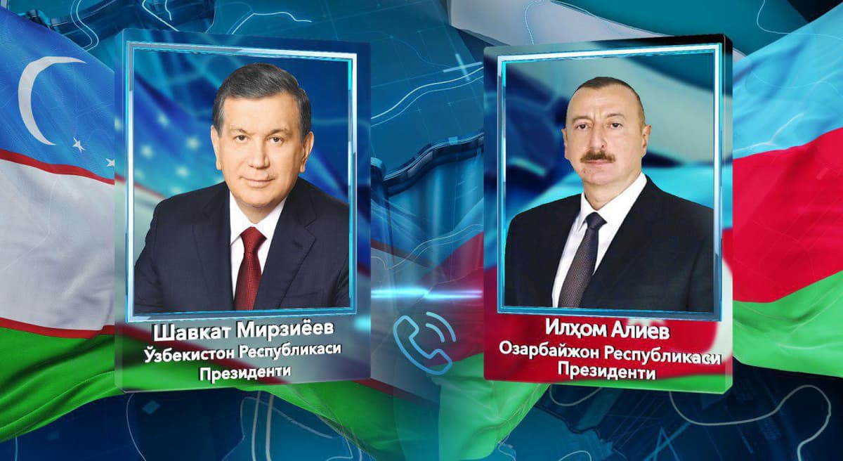 Shavkat Mirziyoyev Ilhom Aliyevni tabrikladi va uni O‘zbekistonga taklif etdi