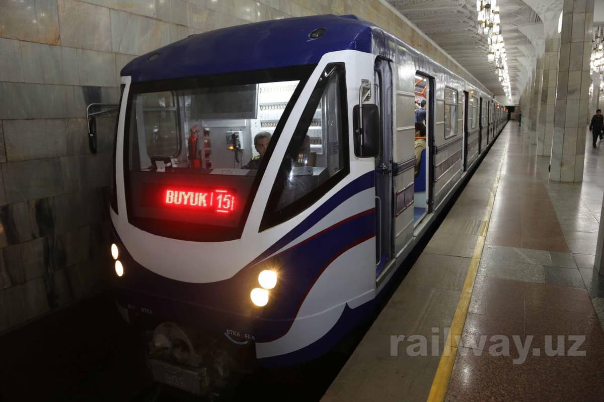 Toshkent metrosi modernizatsiya qilingan vagonlarning yangi partiyasini oladi