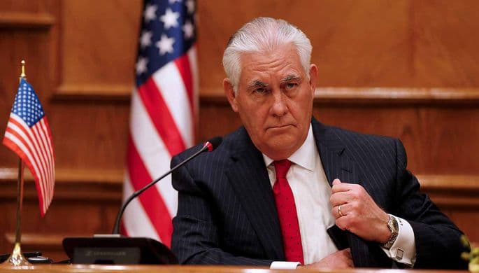 Tillerson KXDR tomonidan «ijobiy belgilarni» ko‘rdi