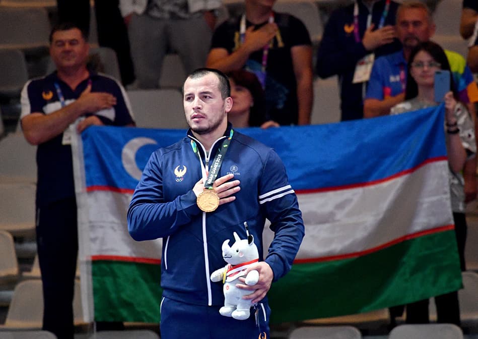 Еще одно золото. Муминжон Абдуллаев-победитель Азиатских игр