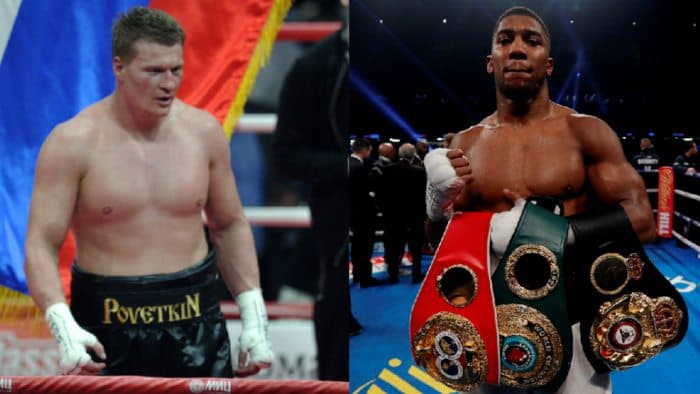 Povetkin - Joshua jangi shu yiliyoq o‘tkazilishi mumkin