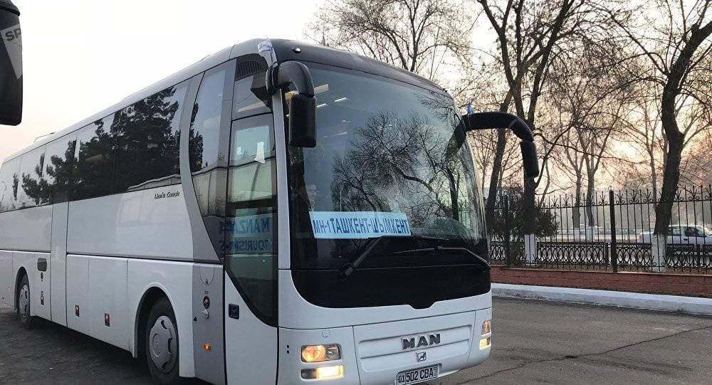 12 apreldan Toshkentdan Olmaotaga avtobus qatnaydi
