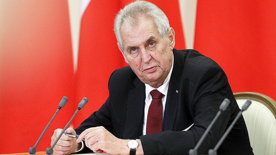 «Sharmandali yakun»: Chexiya prezidenti Guaydoni ogohlantirdi