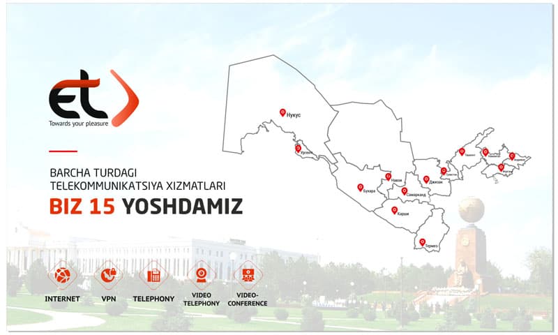 “East Telekom” O‘zbekiston telekommunikatsiya bozoridagi o‘n besh yillik faoliyatini nishonladi