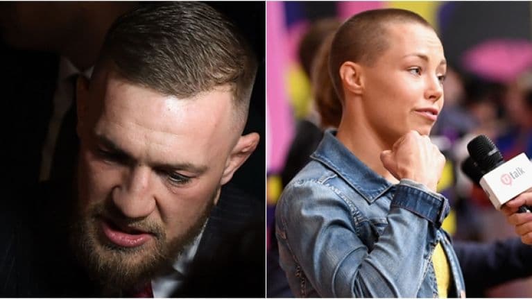 Макгрегор UFC чемпиони бўлган қизга руҳий жароҳат етказди