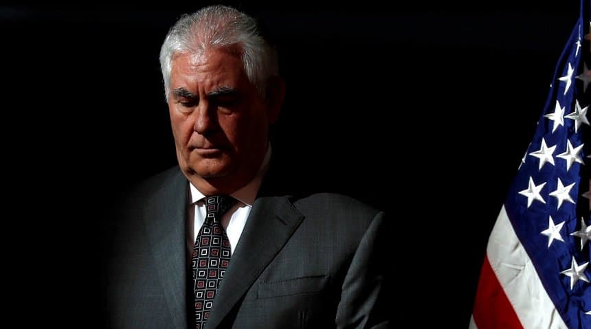 Tramp: Endi Tillerson «biroz baxtiyor» bo‘ladi