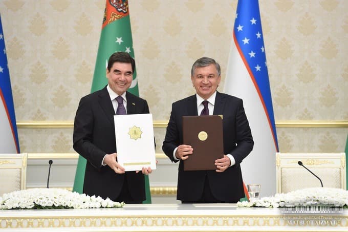 Turkmaniston prezidenti O‘zbekistonga Kaspiy dengizi port infratuzilmalaridan foydalanishni taklif etdi