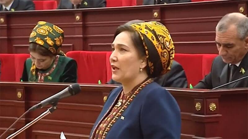 Turkmaniston parlamenti rahbari prezidentga: mehribonim, qahramonim, arkadag‘im (video)