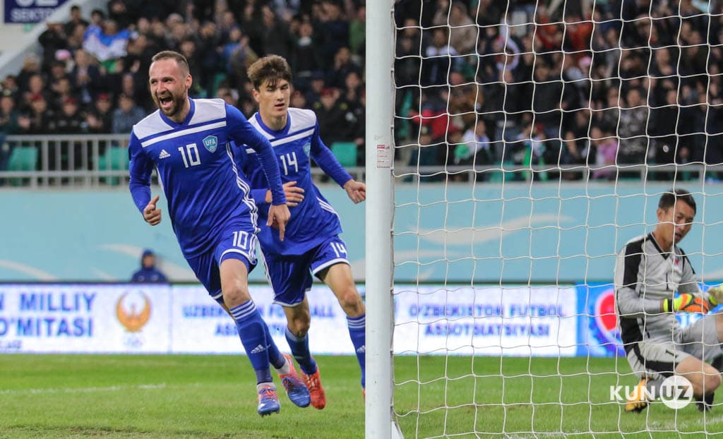 O‘zbekiston Kuper qo‘l ostida ilk marotaba g‘alaba qozondi