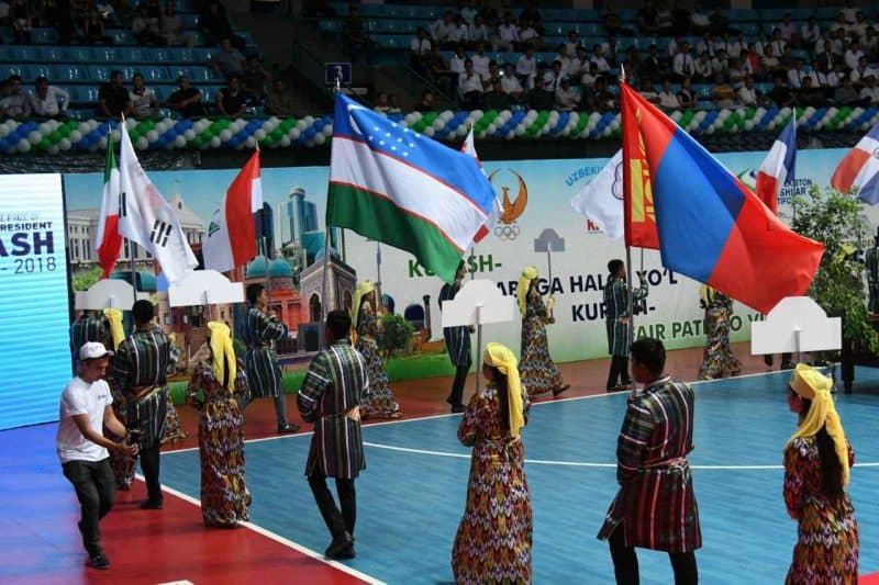 Toshkentda kurash bo‘yicha sovrin jamg‘armasi 100 ming dollar bo‘lgan prezidenti sovrini uchun musobaqa boshlandi