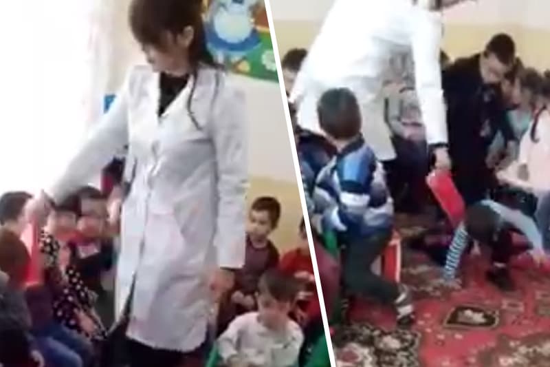 Voqea Jizzaxda yuz bergan, tarbiyachi ishdan bo‘shatildi - Maktabgacha ta'lim vazirligi mojaroli videoga izoh berdi
