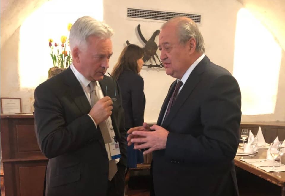 Abdulaziz Komilov Myunxenda Alan Dunkan bilan muzokaralar o‘tkazdi