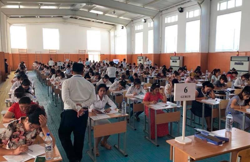 To‘rtinchi kun. 623 nafar abituriyent testga kelmadi, 52 nafar abituriyent chetlashtirildi