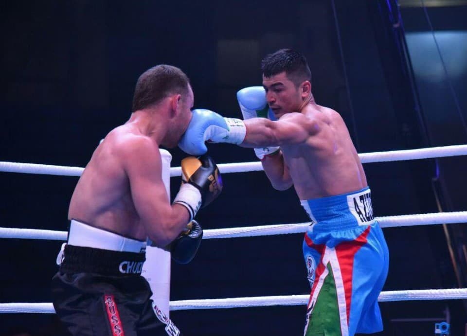 Azizbek Abdug‘ofurov WBC Silver kamari uchun jangda rossiyalik Dmitriy Chudinovni mag‘lub etdi