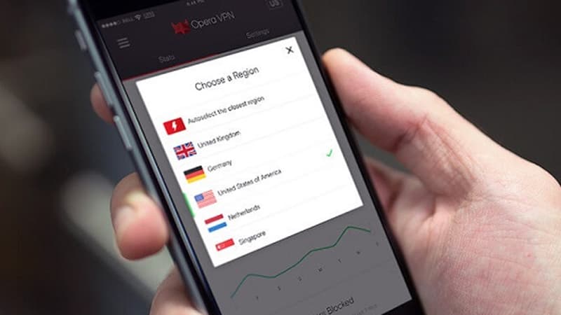 Мобильный браузер Opera получил бесплатный VPN