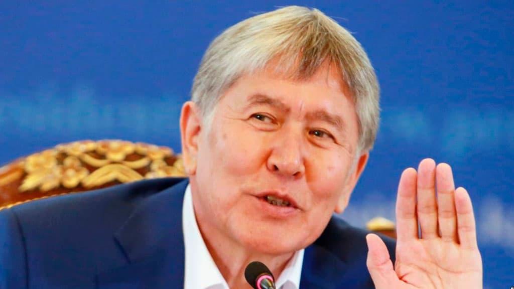 Almazbek Atamboyev Qirg‘izistonga qaytib keldi