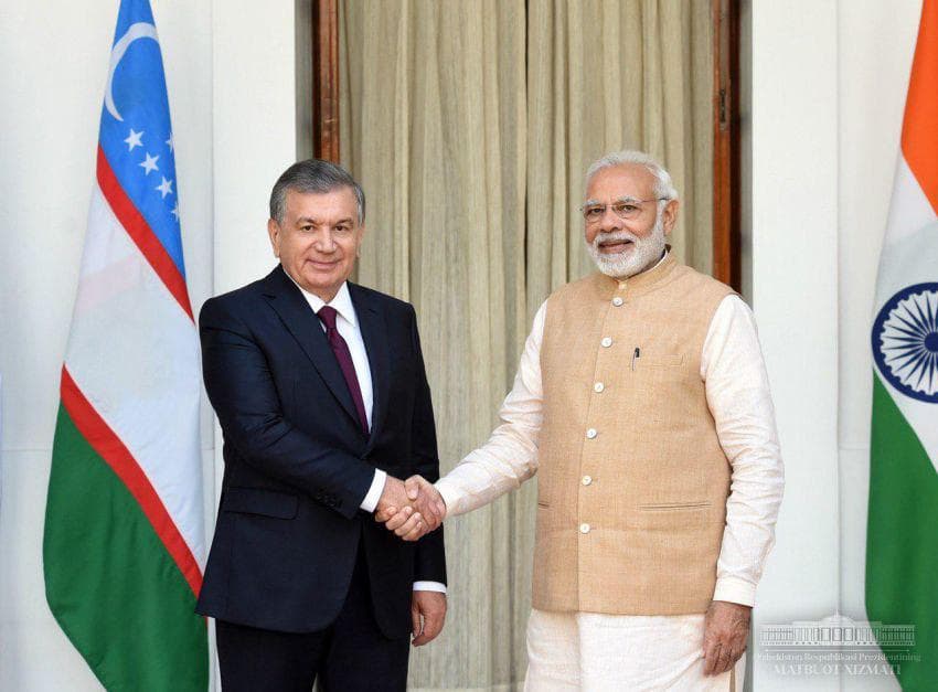 Shavkat Mirziyoyev Hindistonning BMT Xavfsizlik Kengashi doimiy a'zosi bo‘lish istagini qo‘llab-quvvatladi
