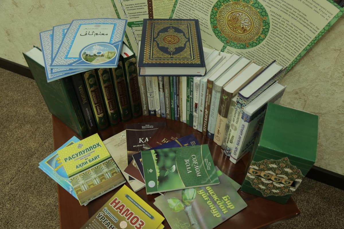 Vaqf qilingan kitoblar Farg‘onadagi masjidlarga yetkazildi