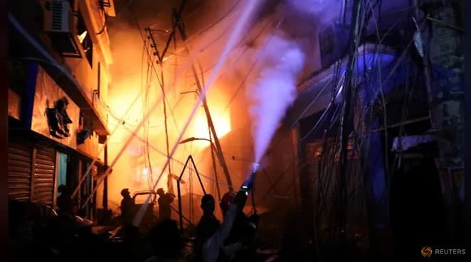 Bangladeshdagi yong‘inda 69 kishi halok bo‘ldi