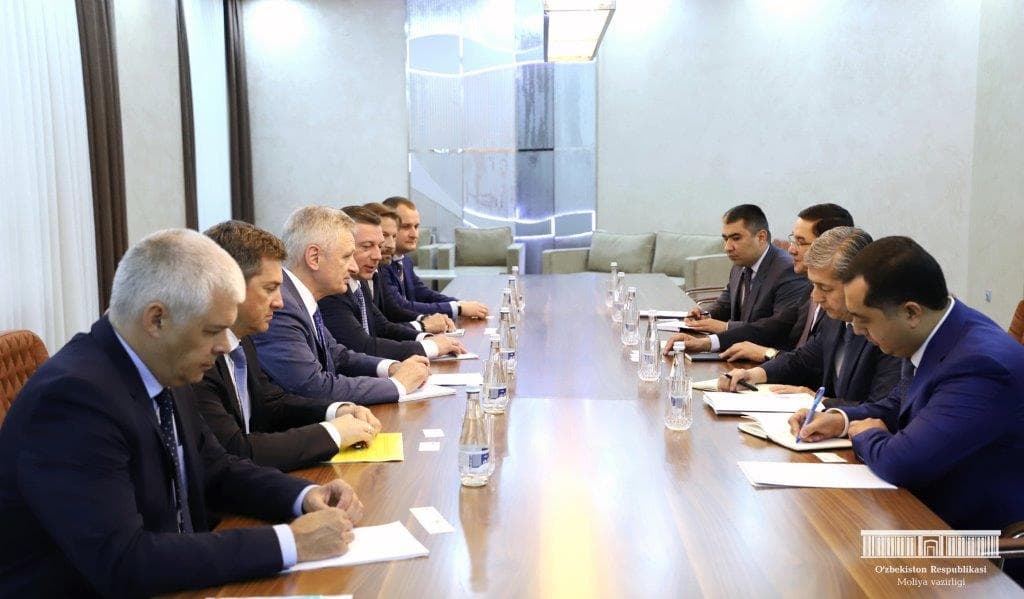 Jamshid Qo‘chqorov «Gazprombank» ekspert guruhi bilan muzokaralar o‘tkazdi