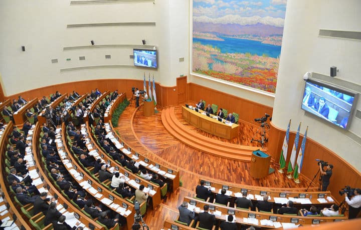 Senat yalpi majlisi boshlandi. Yangi senatorlar tanishtirilmoqda