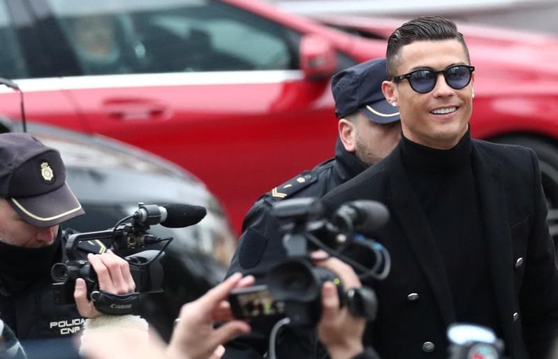 Ronaldu aybini tan oldi. Sud unga hukm chiqardi