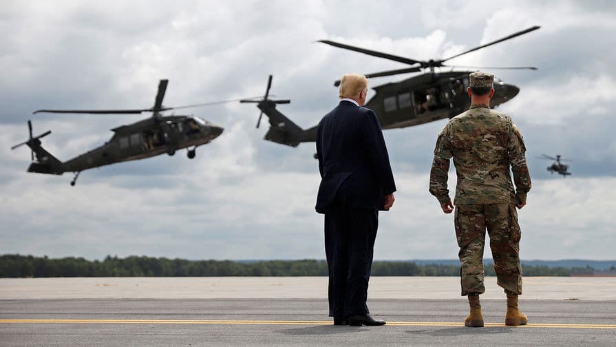Трамп Габонга қўшинлар жўнатди