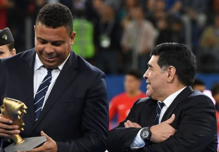 Maradona futbol tarixidagi eng iste'dodli o‘yinchini aytdi