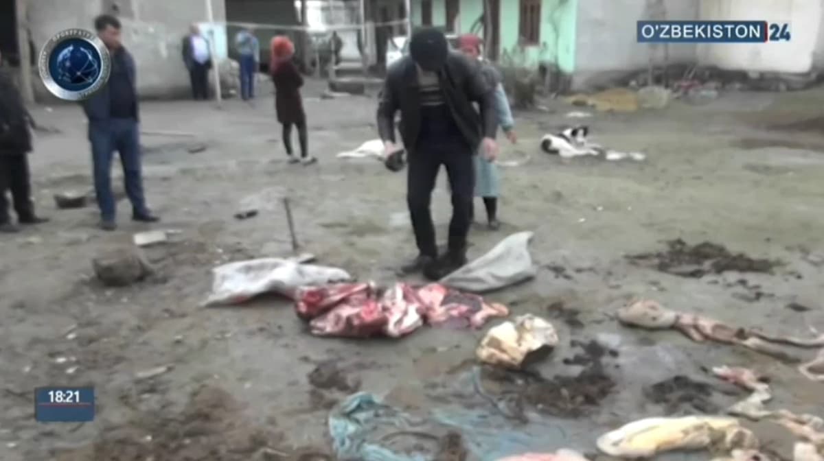 Farg‘onaning Qo‘shtepasida eshak so‘yib sotgan qallob «tadbirkorlar» qo‘lga olindi