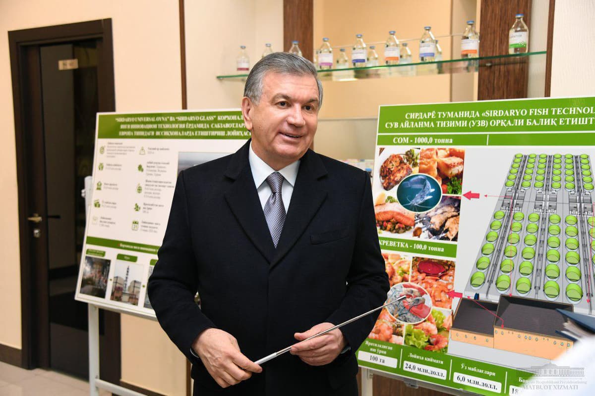 Shavkat Mirziyoyev Sirdaryoga tashrif buyurdi