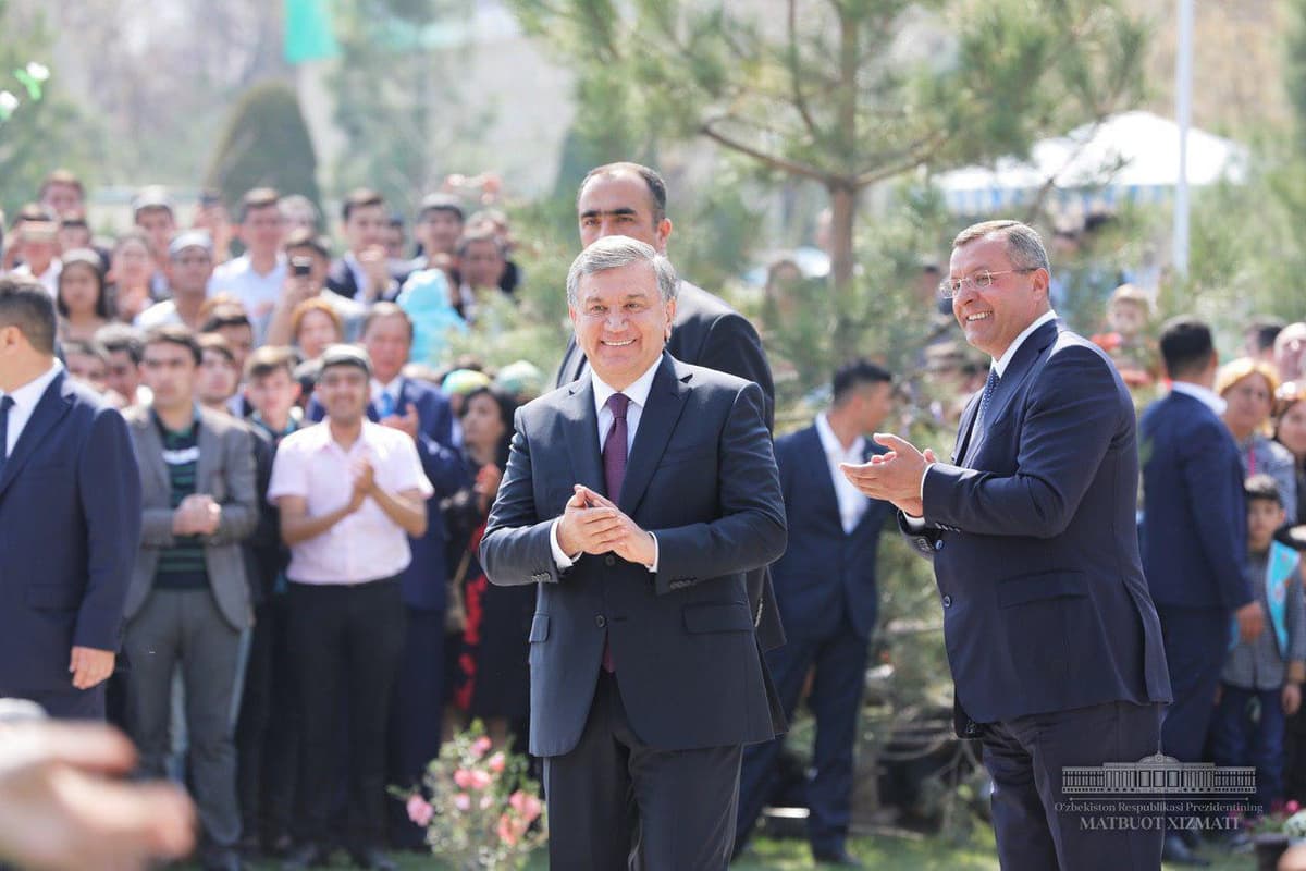 Shavkat Mirziyoyev Samarqanddagi Navro‘z shodiyonalarida qatnashdi